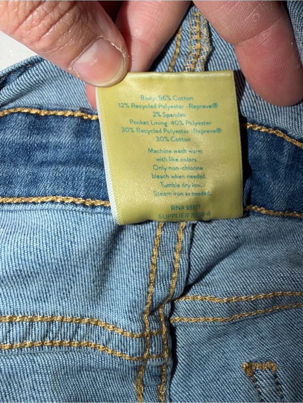 Youth Dark Blue Denim Overalls with Adjustable Straps - Picture 5 of 5